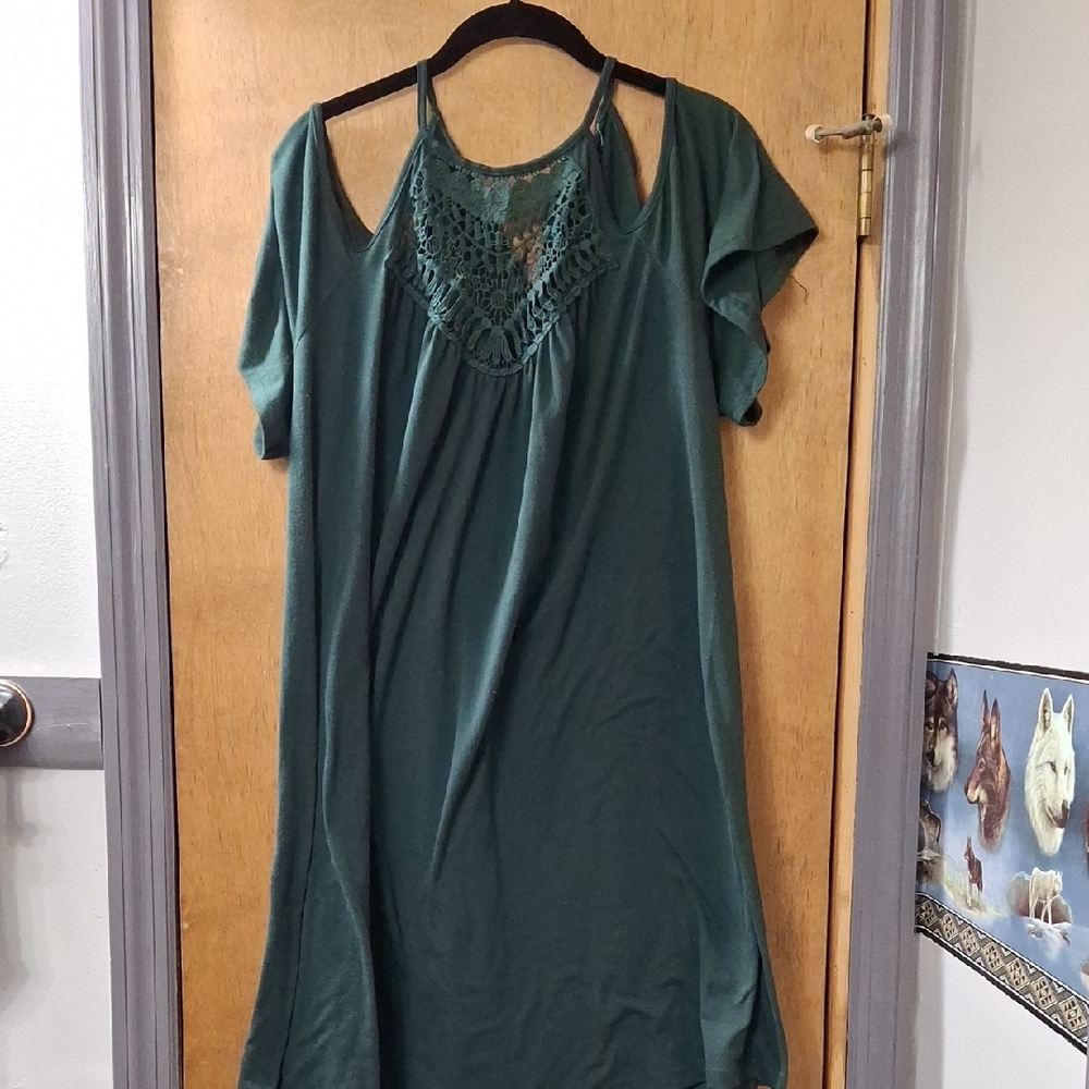 Green Women's Top